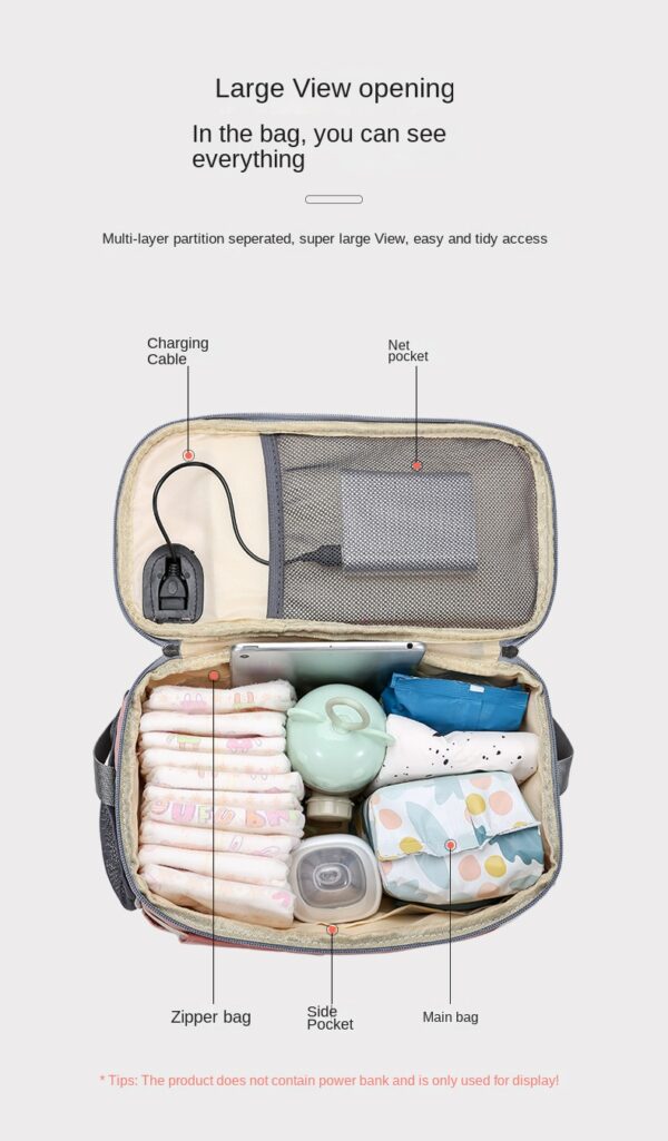 Imported baby bag with mob charge option - Image 4