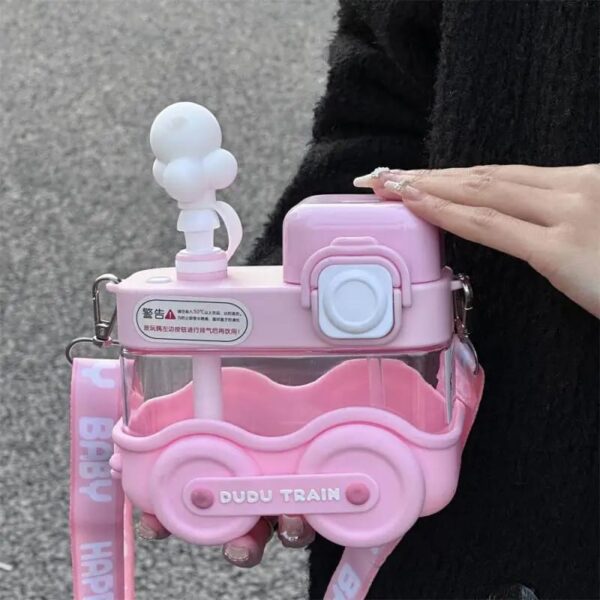 Cute Train water bottle - Image 11