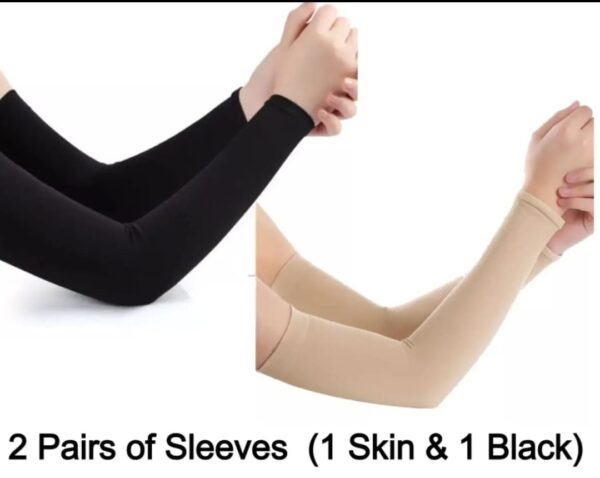 2 pairs of sleeves | Ice silk fabric