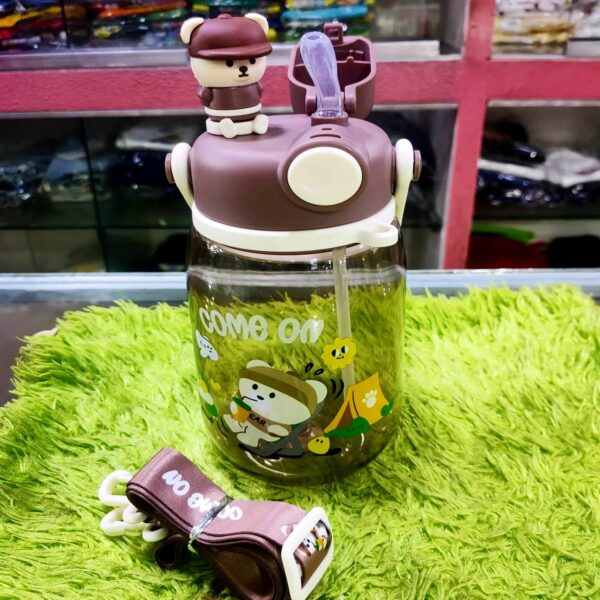 Cute Bear 3D Sipper Bottle - Image 2